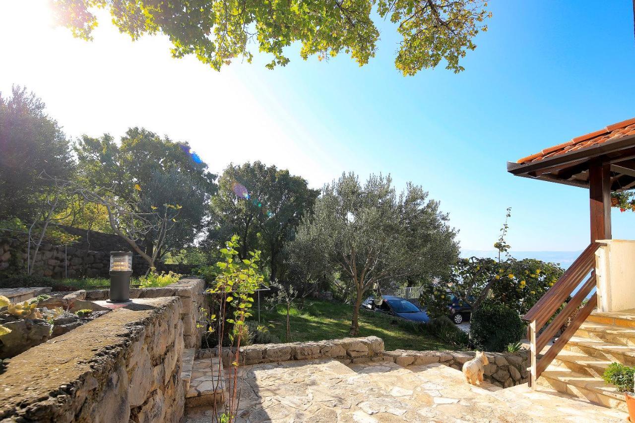 Apartment Vincent With Beautiful Sea View Terrace Klenovica Exterior foto